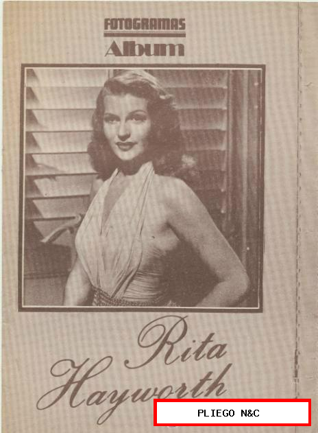 Fotogramas Álbum 11. Rita Hayworth