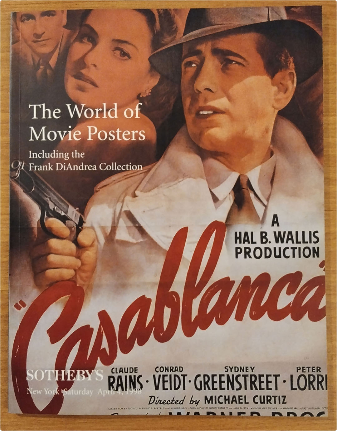 The World of Movie Posters. Auction Avril 4, 1998 Sotheby´S Catalogo de subasta de carteles (27c21 cm) 98 páginas