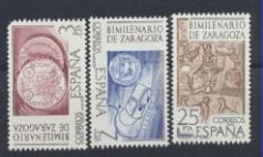 1976. Bimilenario de Zaragoza Edifil 21319-21 **