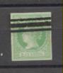 1860. Isabel II. Edifil 51. Usado con ligera señal de fija sello