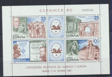 España 1980. Espamer 80. HB Edifil 2583 **