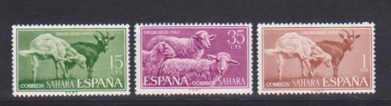 1962. Sahara Español. Edifil 212-14 **