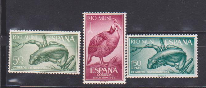 1964. Río Muni. Edifil 57-59 **
