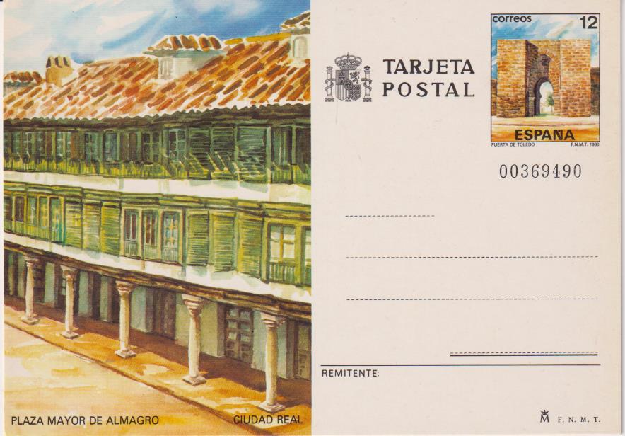 1986. Tarjeta Postal. Edifil nº 141