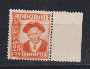 Andorra 1948-53. Edifil 49 **