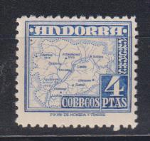 Andorra 1948-53. Edifil 56 **