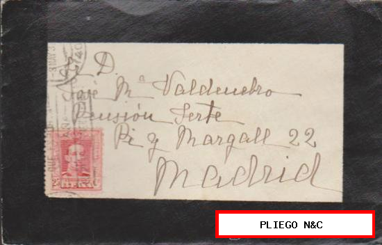 Carta de Sevilla a Madrid del 3 Mayo 1930. con Edifil 317