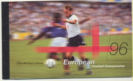 Gran Bretaña. Eurocopa 1996. Contiene 4 bloque de Sellos **