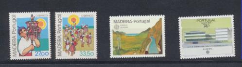 Madeira. 3 series, 1982 O Brinco, **, 1983 Yvert 89 ** y 1987 Yvert 120 **