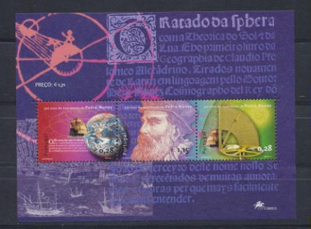 Portugal 2002. 500 años del Nacimiento de pedro Nunes HB **