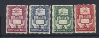 Portugal 1949. Unión Postal Universal. Edifil 726-29 **