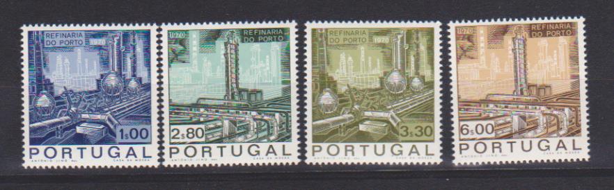 1970. Portugal. Serie Completa Yvert 1076-79 **