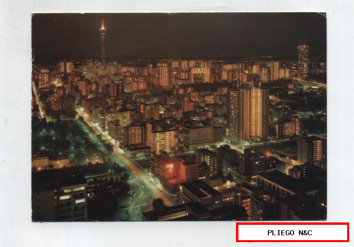 Johannesburg-Transvaal. Franqueado y fechado en 1982
