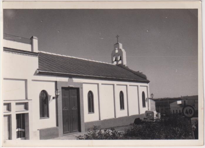 Fotografía (9x12) Parroquia de San Isidoro. Santiponce. Fotógrafo Agudelo. Años 60-70