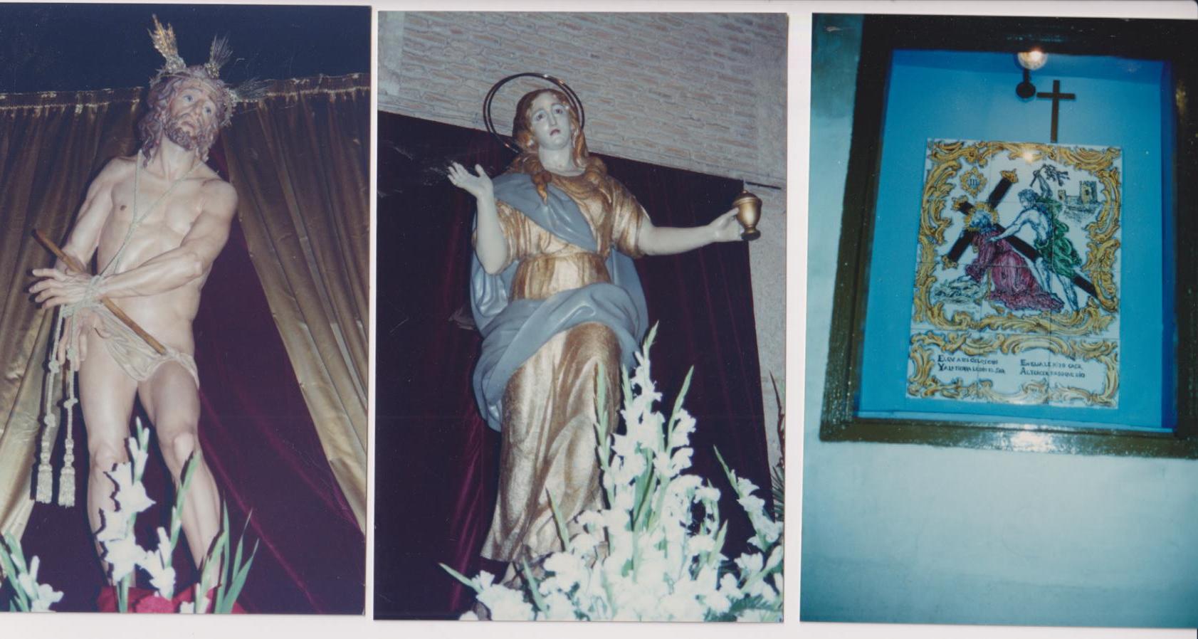 Lote de 3 fotografías (15x10) Jumilla, Semana Santa de 1995