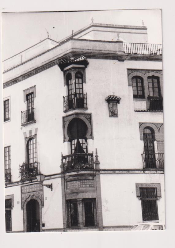 Fotografía (12x9) Calle Conde de Ibarra, 2 y Calle San José, 1 (Barrio de Santa Cruz) Fot. Agudelo Años 70