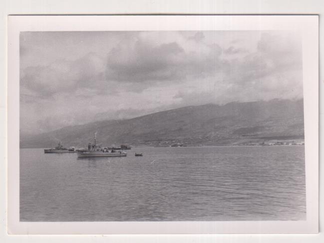 Fotografía (10,5x7,5 cm.) Escuadra Turka en Iskenderun (Turquía) 1964
