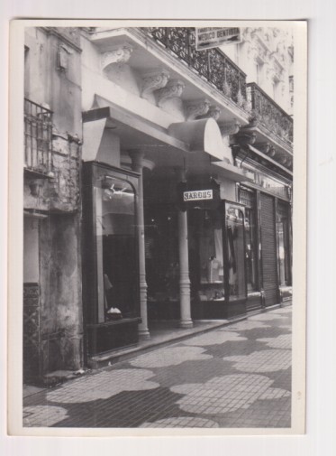 Fotografía (12x8,5) Fotógrafo Agudelo. Sevilla, C/ Sagasta. Años 70/80