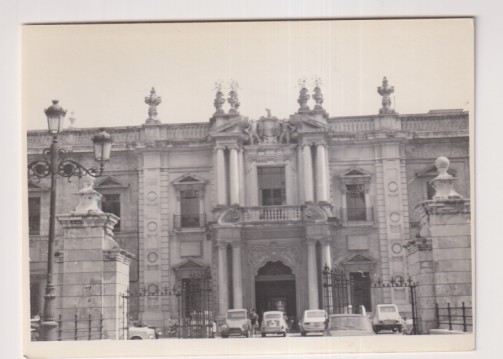 Fotografía (12x8,5) Fotógrafo Agudelo. Sevilla, Universidad, Años 70