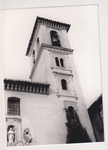 Fotografía (12x8,5) Fotógrafo Agudelo. Sevilla, Castilleja de la Cuesta, Palacio de Hernán Cortés. Años 70