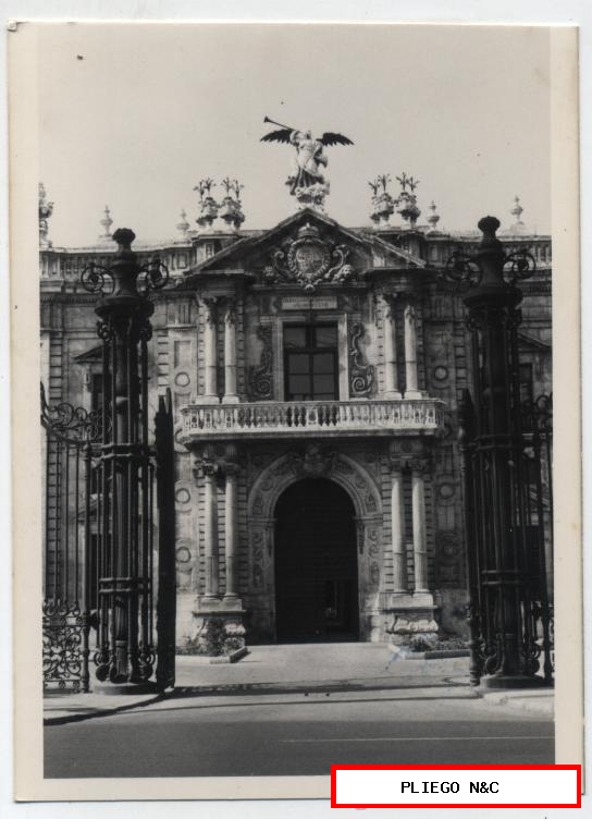 Fotografía (12,5x9) Sevilla. Universidad. Fotógrafo Agudeló-Sevilla. Años 70