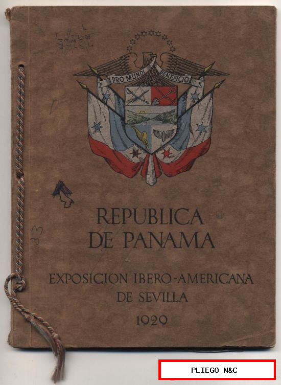 República de Panamá. Exposición Ibero-Americana de Sevilla 1929