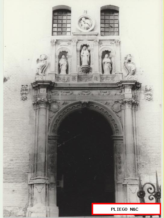 fotografía (9x12) iglesia de san gil y santa Ana. Granada. Fotógrafo Agudelo. Años 70