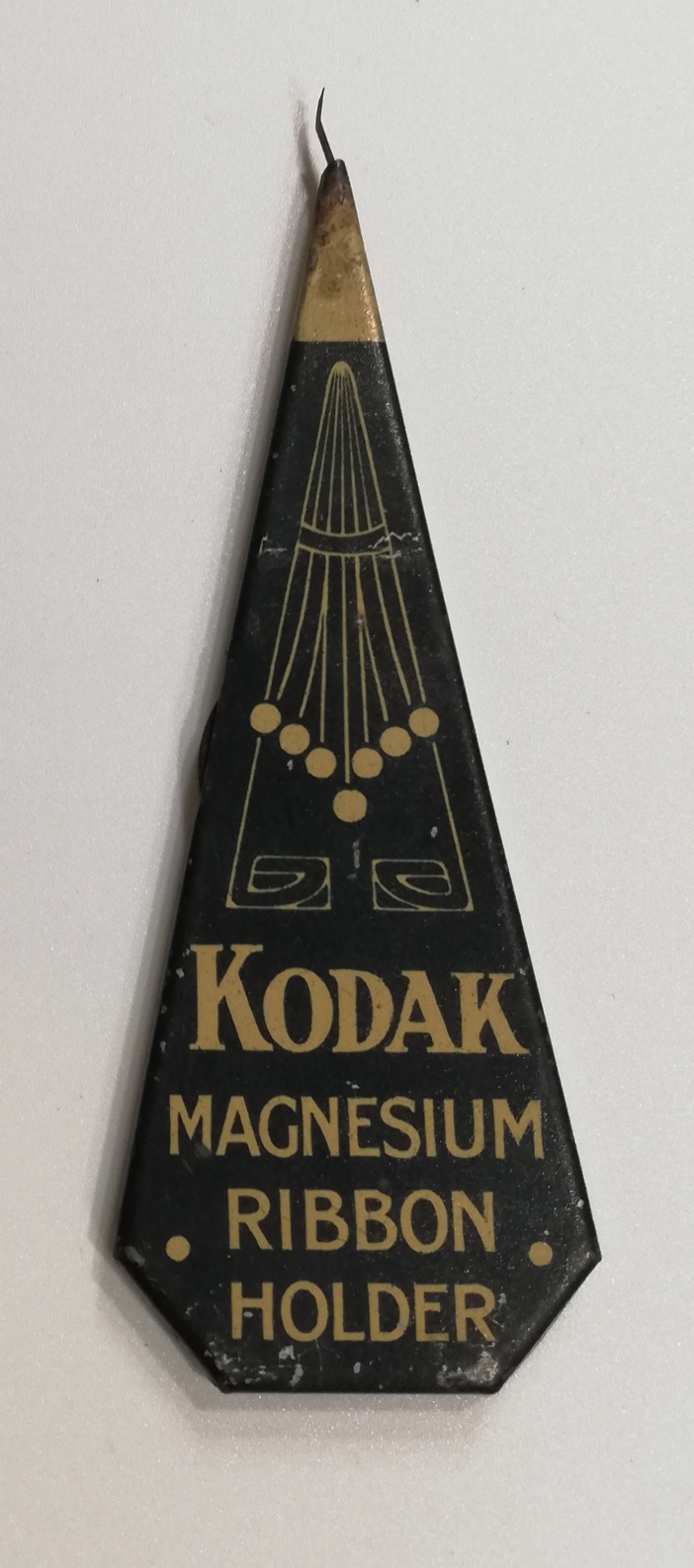 Kodak, Magnesium ribbon holder (portacintas de magnesio). Principios siglo XX