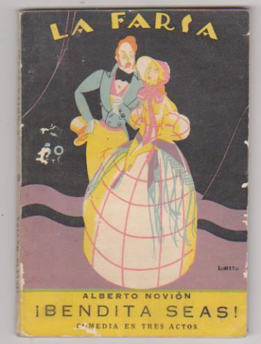 La Farsa nº ¡Bendita Seas! por Alberto Novión. Rivadeneyra 1928