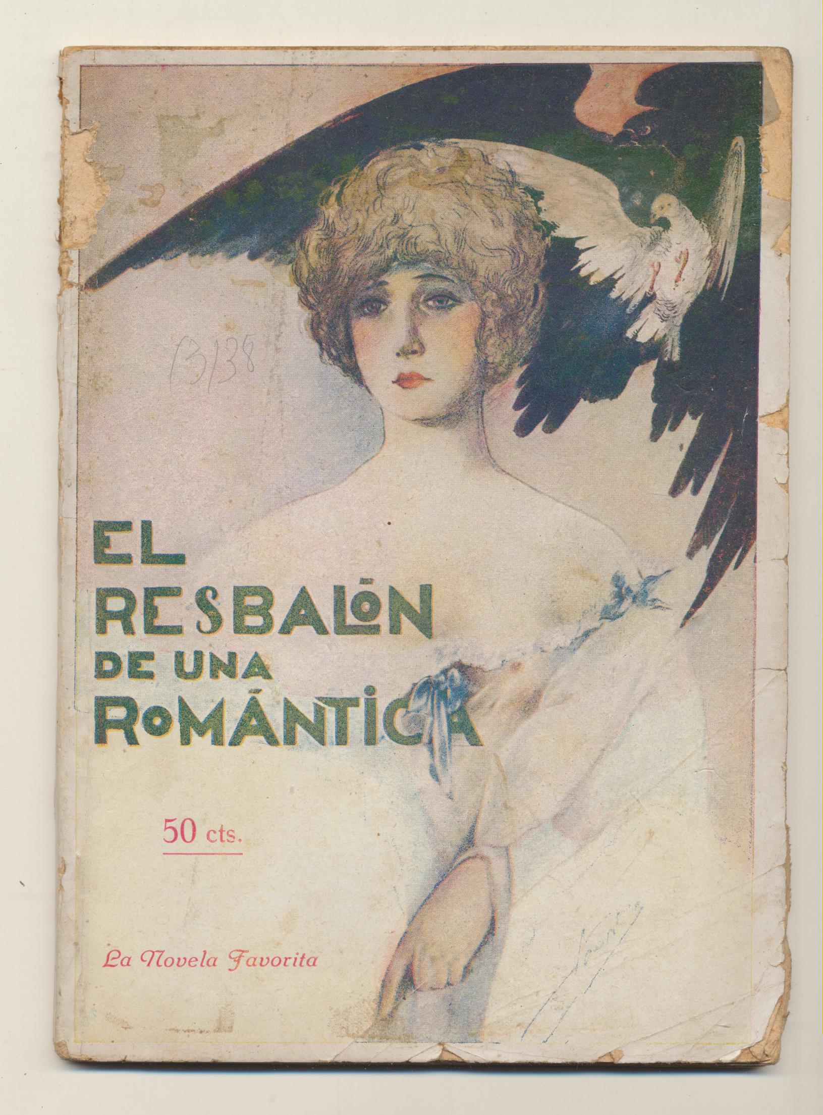 La Novela Favorita. El Resbalón de una Romántica. Ediciones Bistagne