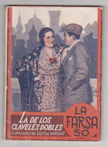 La Farsa nº 197. La de Los Claveles Rojos por Luis de Vargas. año 1931
