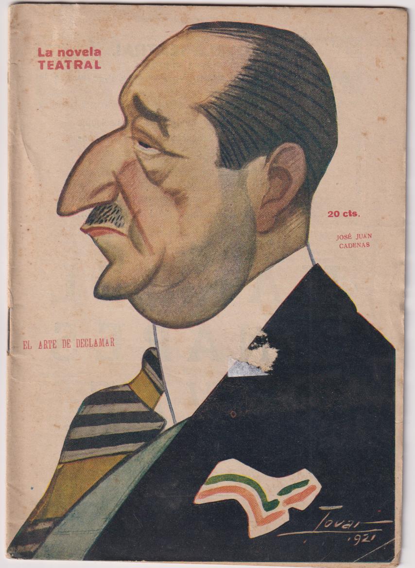 La Novela Teatral nº 240. El Arte de declamar. Año 1923