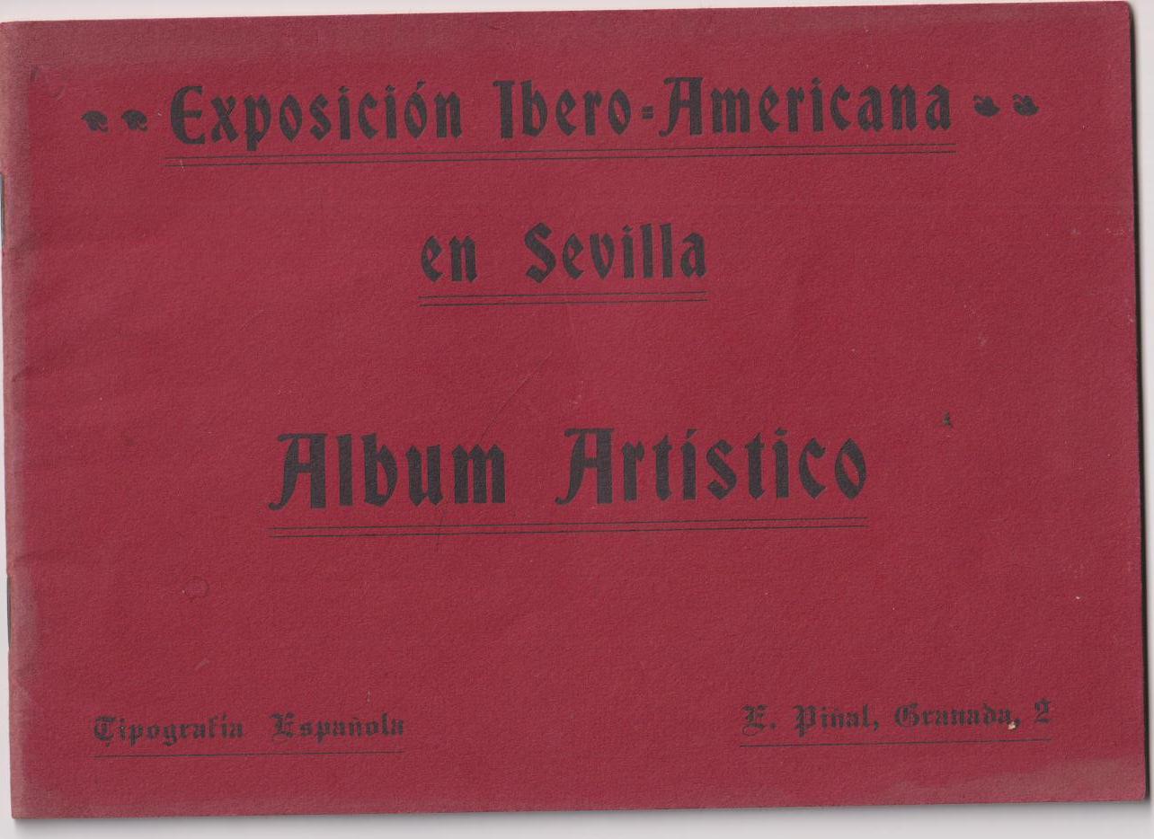Exposición Ibero-Americana en Sevilla, Álbum Artístico. Tipografía Española