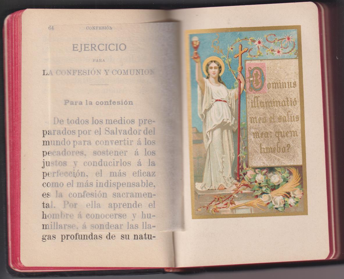 Nuevo Eucologio Romano. Devocionario Completo. Llorens Hermanos 1906