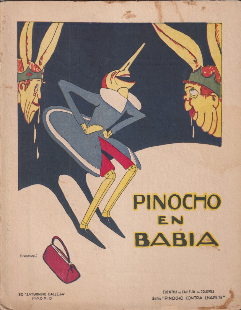 Pinocho en Babia. Serie Pinocho contra Chapete nº 21. Edición Calleja 1923