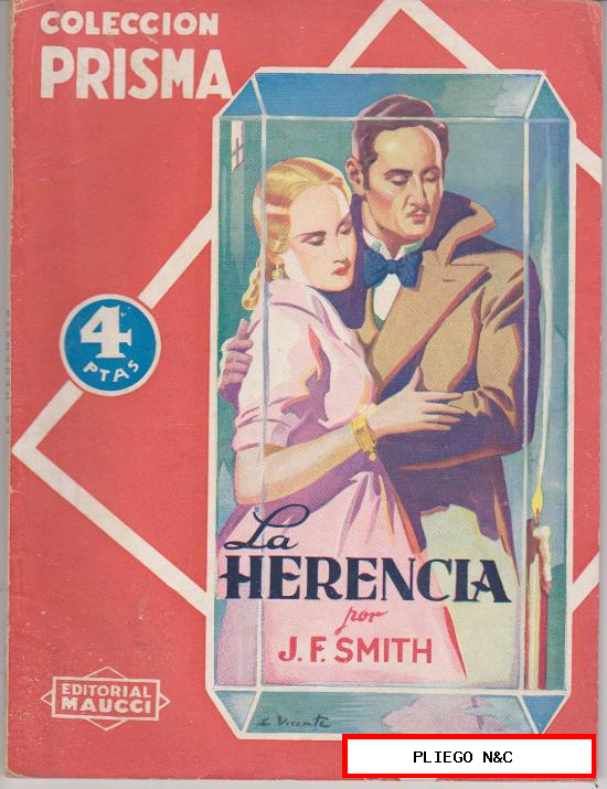 Colección Prisma. La Herencia por J.F. Smith. Editorial Maucci