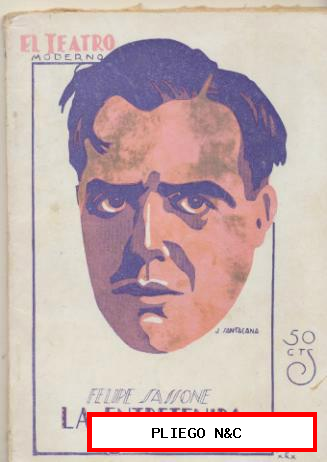 El Teatro Moderno nº 238. La Entretenida. Felipe Sassone. Año 1930