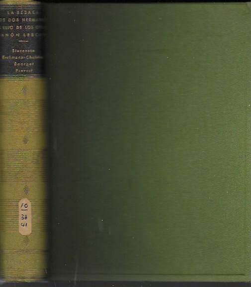 Colección Oasis. 1945. Tomo encuadernado con los números (38, 39, 40 y 41)