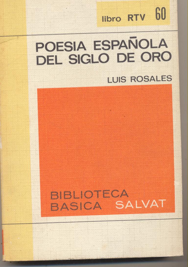 Biblioteca Básica Salvat nº 60. Poesía Española del Siglo de Oro