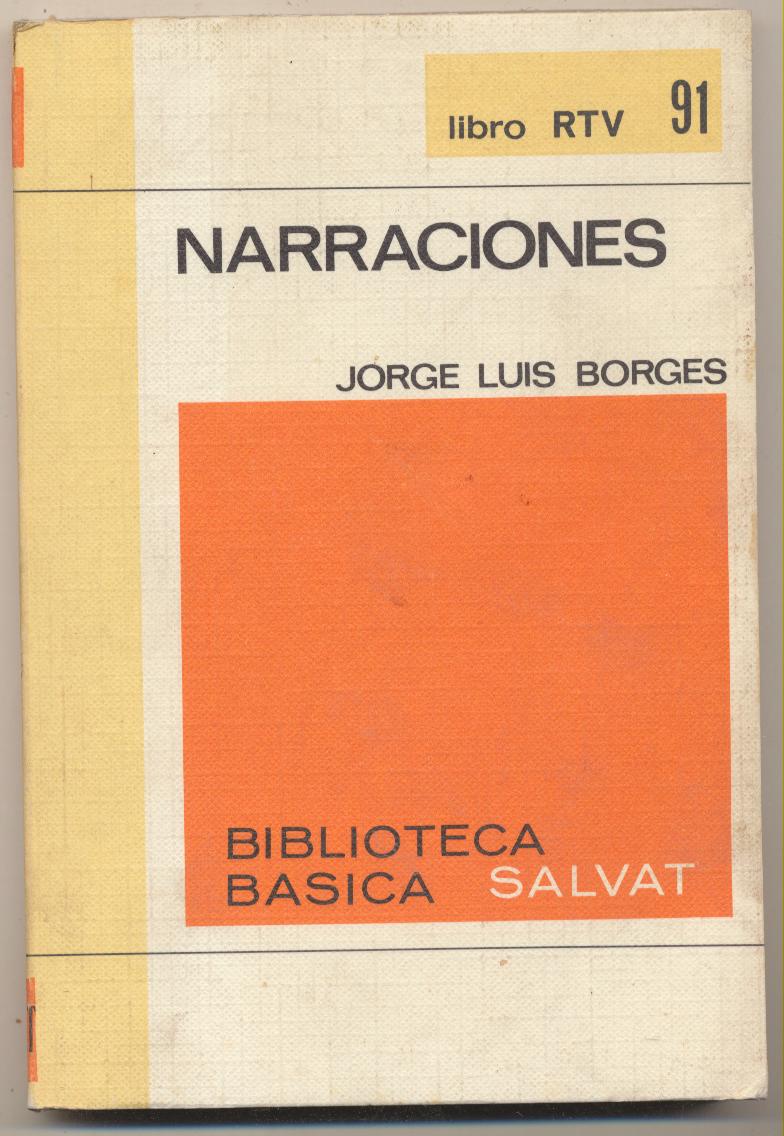 Biblioteca Básica Salvat nº 91. José Luis Borges. Narraciones. SIN USAR
