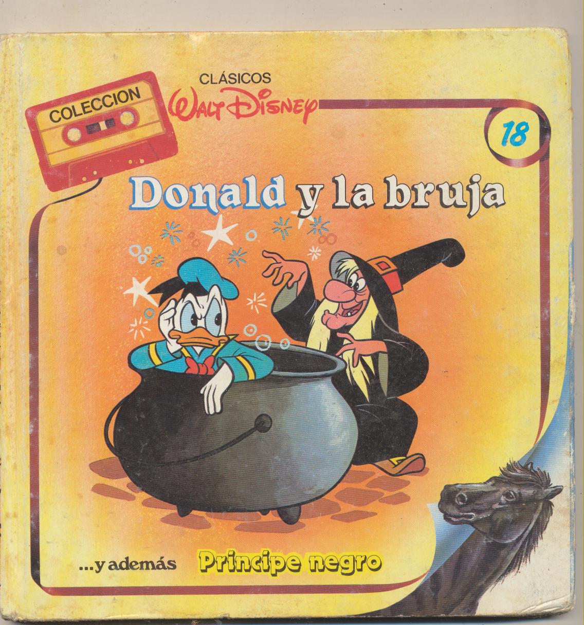 Cuentos Clásicos Walt Disney. Donal y la Bruja. Plaza Joven 1988