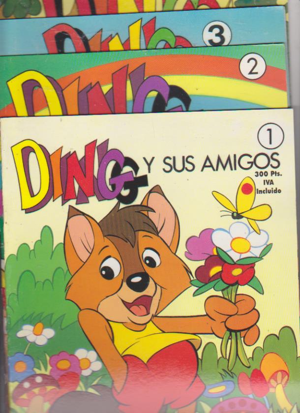 Dingo y sus amigos. 4 Cuentos (28x21) Completa del 1 al 4