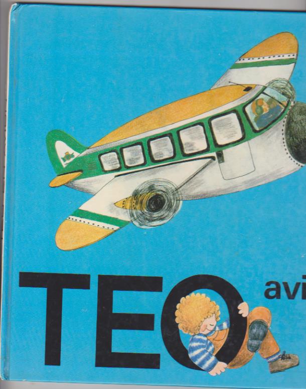 Teo en Avión. Editorial Timun Más 1987