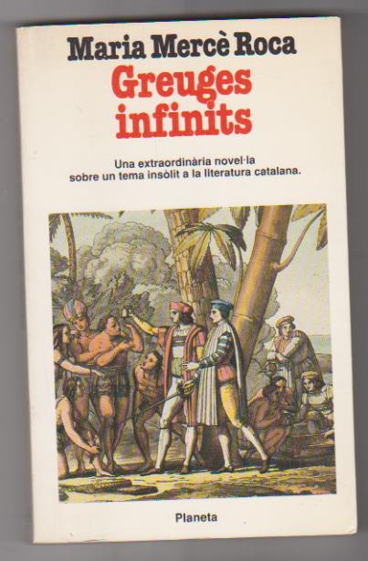 María Mercè Roca. Greuges Infinits. 1ª Edición Planeta 1992. SIN USAR