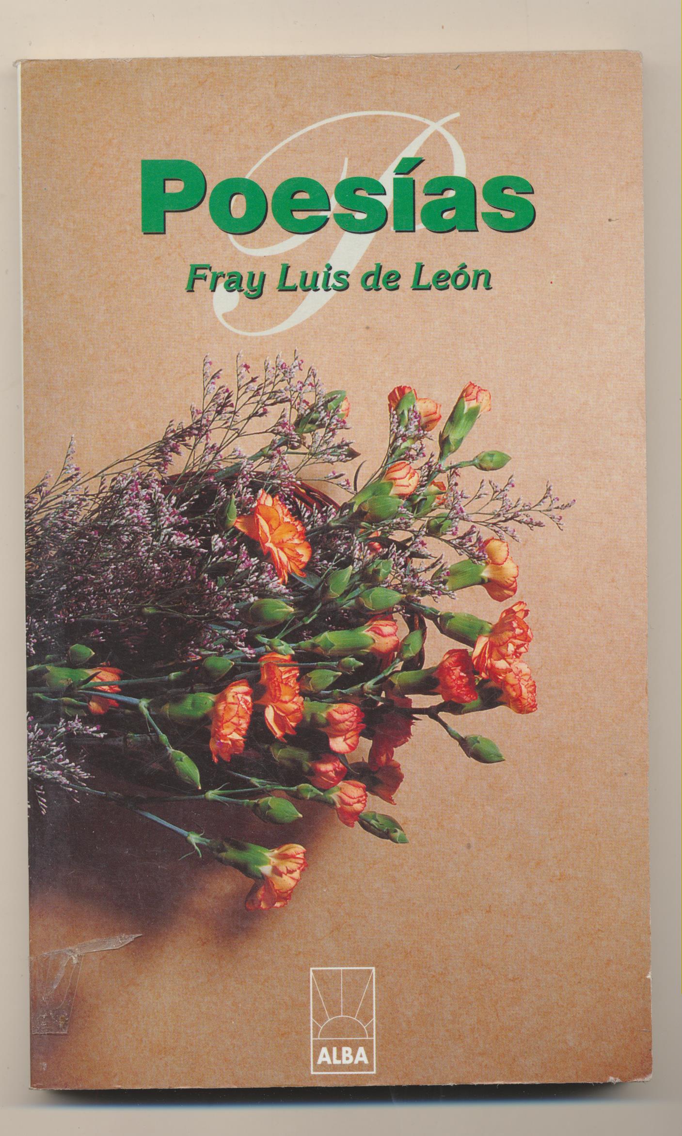 Poesía Fray Luis y León. Editorial alba 1999