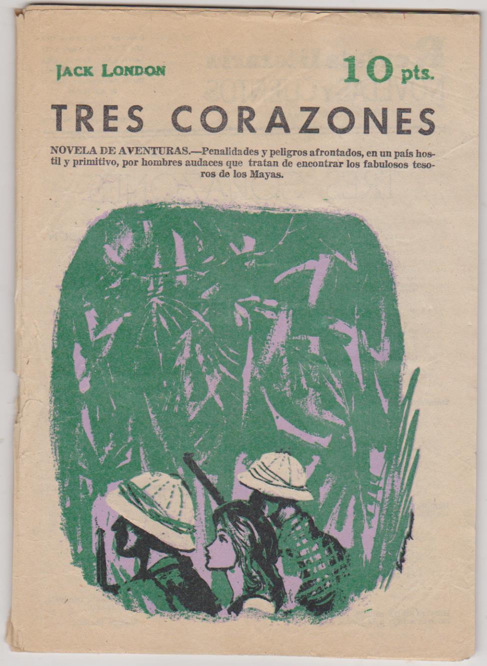 Revista Literaria 1761. Jack London. Tres Corazones. Año 1965