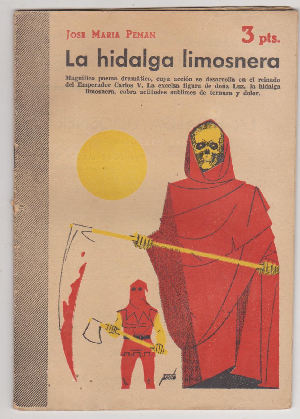 Revista Literaria nº 1233. José maría Pemán. La Hidalga Limosnera. año 1954