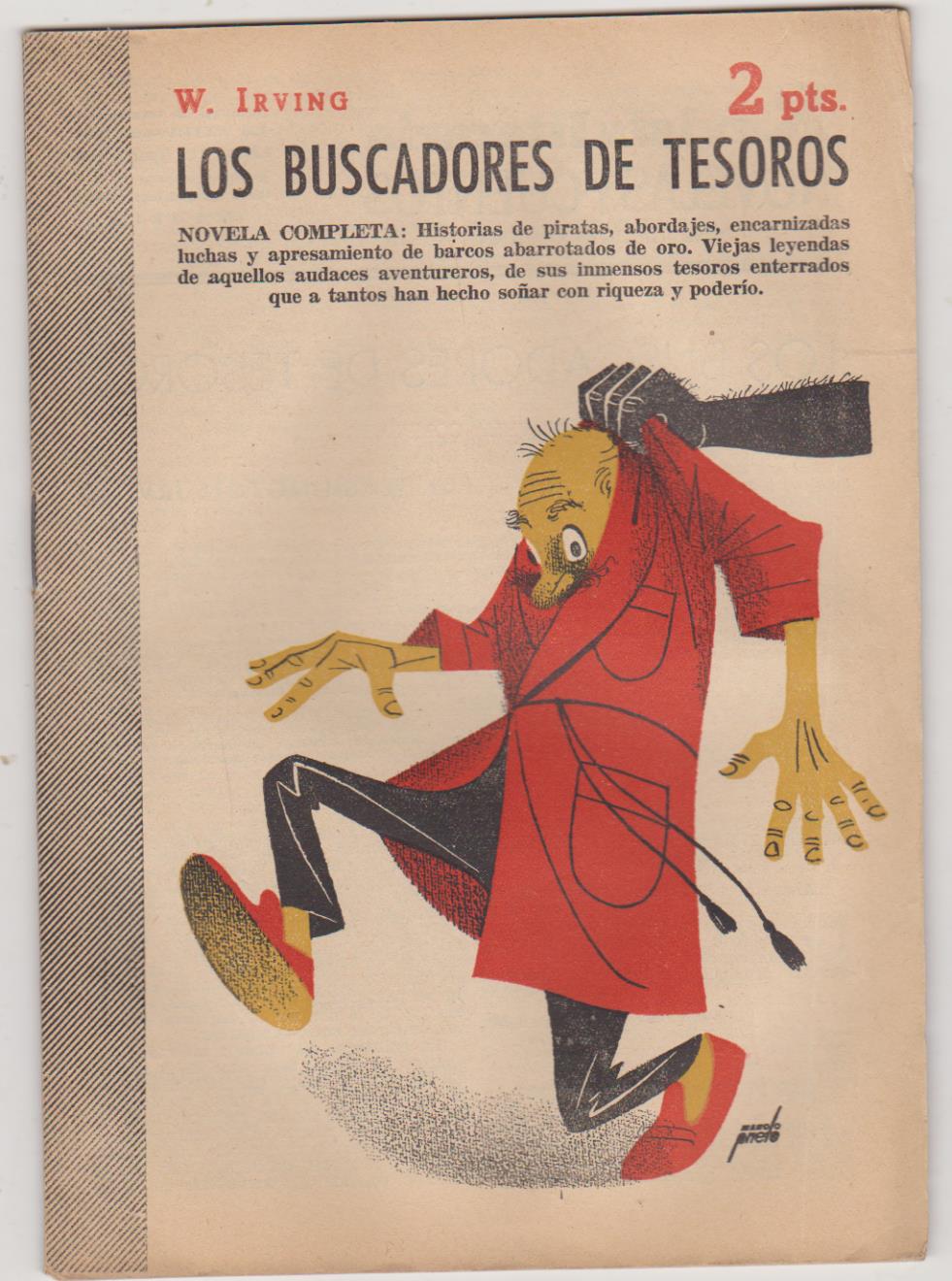 Revista Literaria nº 1329. W. Irving. Los Buscadores de Tesoros. Año 1956