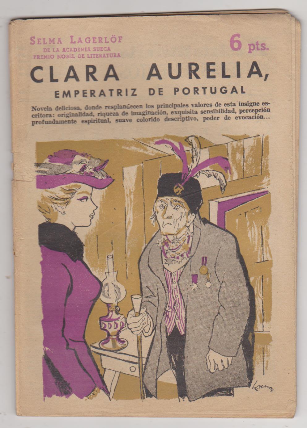Revista Literaria nº 1494. Selma Lagerlof. Clara Aurelia, Emperatriz de Portugal. Año 1958