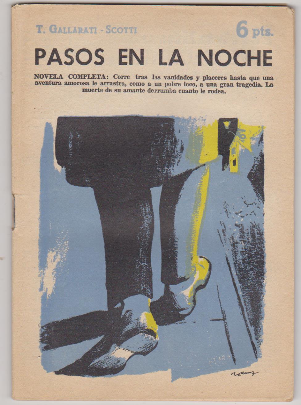 Revista Literaria nº 1499. T. Gallarati-Scotti. Pasos en la noche. Año 1960